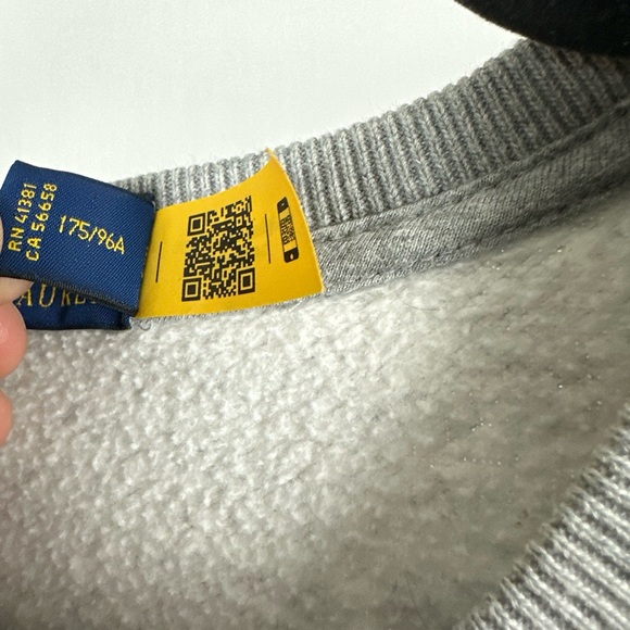 VINTAGE POLO RALPH LAUREN POLO BEAR CREWNECK SIZE MEDIUM - Picture 13 of 16